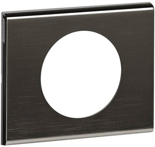 Рамка универсальная Legrand Celiane Corian 1-м. металл чёрный никель фото Рамка универсальная Legrand Celiane Corian 1-м. металл чёрный никель картинка